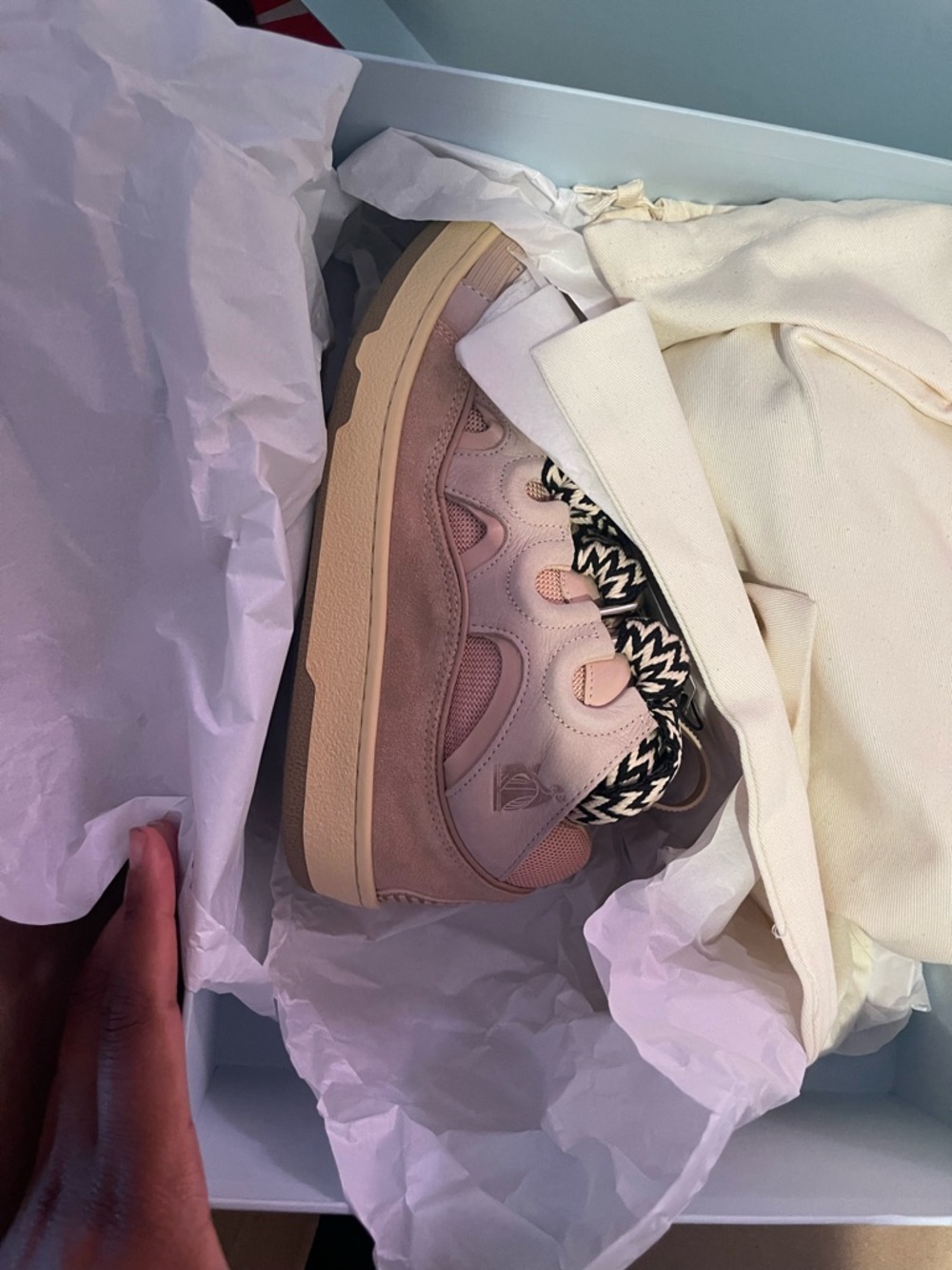 Lanvin Curb Sneaker- Brand New